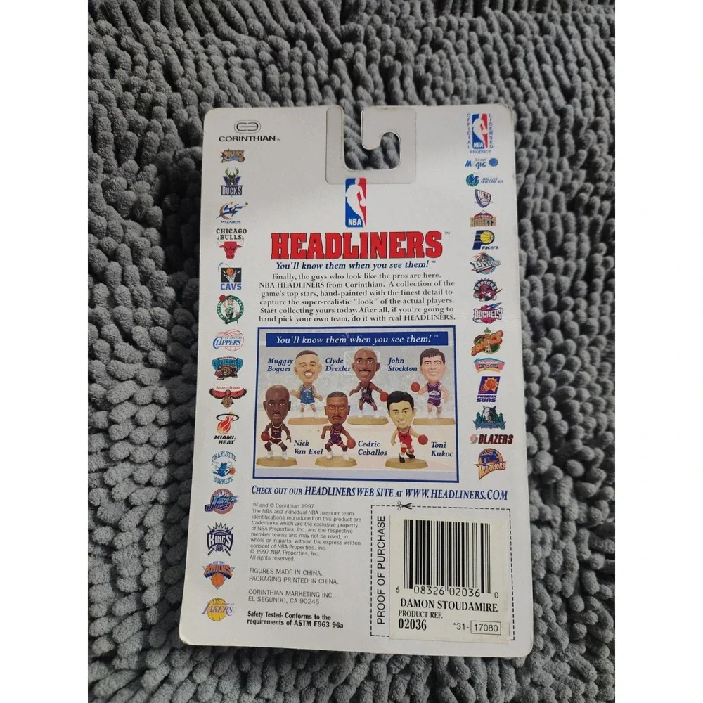1997 Corinthian Headliners Damon Stoudamire NBA‎ Raptors